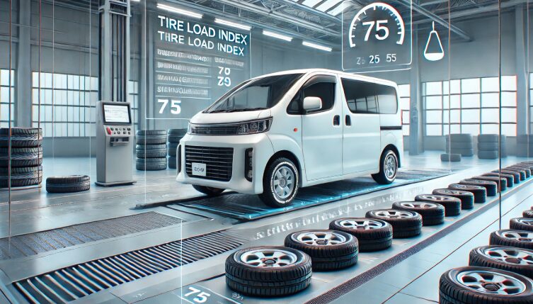 軽バン ロードインデックス75の耐荷重とは?車検は通る?