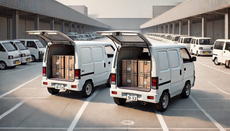 軽バンで1番広いのは?荷室サイズ比較