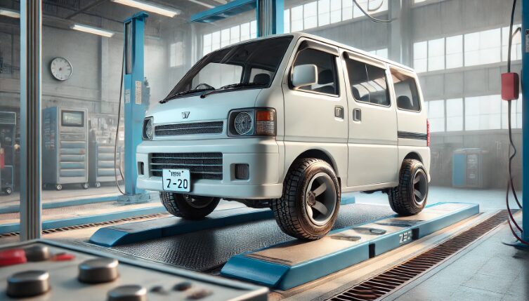 165/70r12のタイヤは軽バンの車検に通るのか？