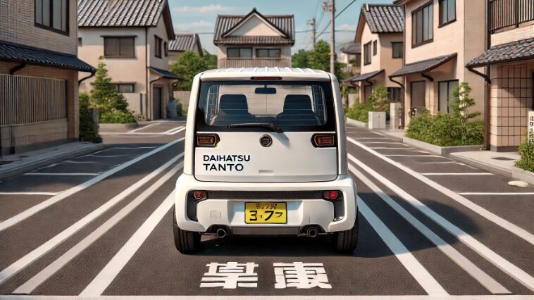 タント 普通車と軽自動車の見分け方は?