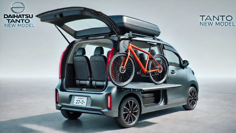 新型タントの自転車の積載性とは