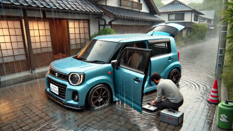 ワゴンR スティングレーの雨漏りに注意