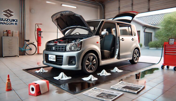 ワゴンR スズキの車の水漏れの原因を特定する方法