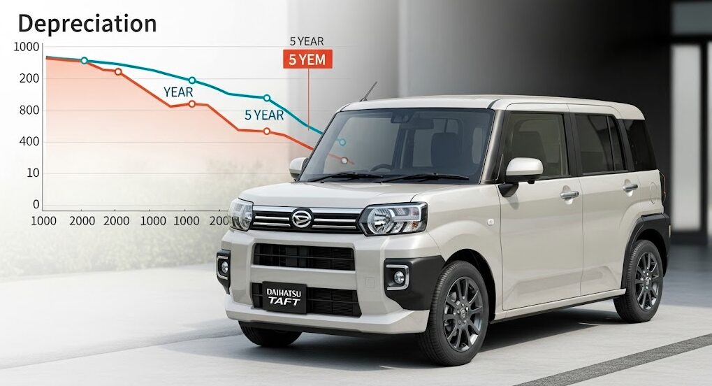 タフトの残価率、5年後はどうなる?