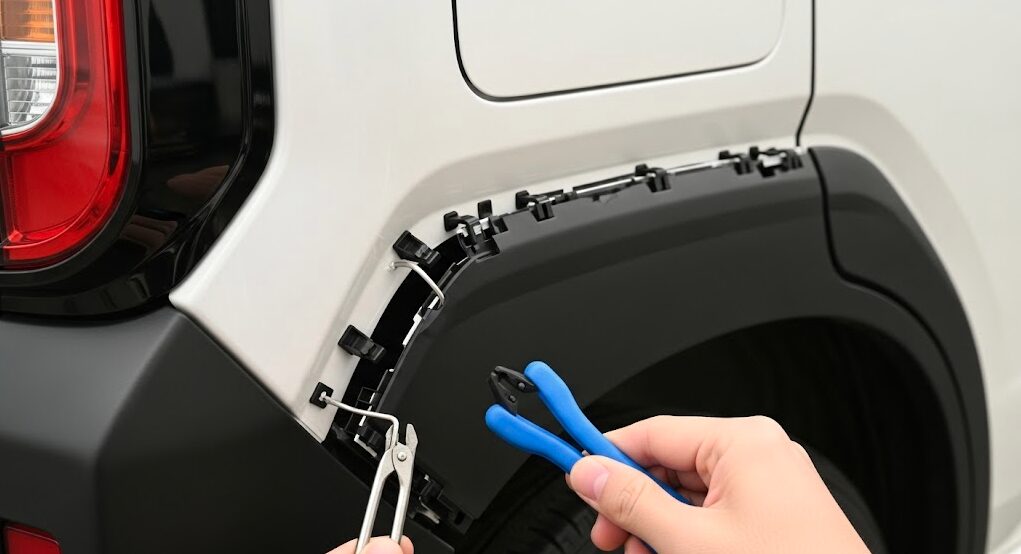 タフト リアフェンダー取り外しと注意点