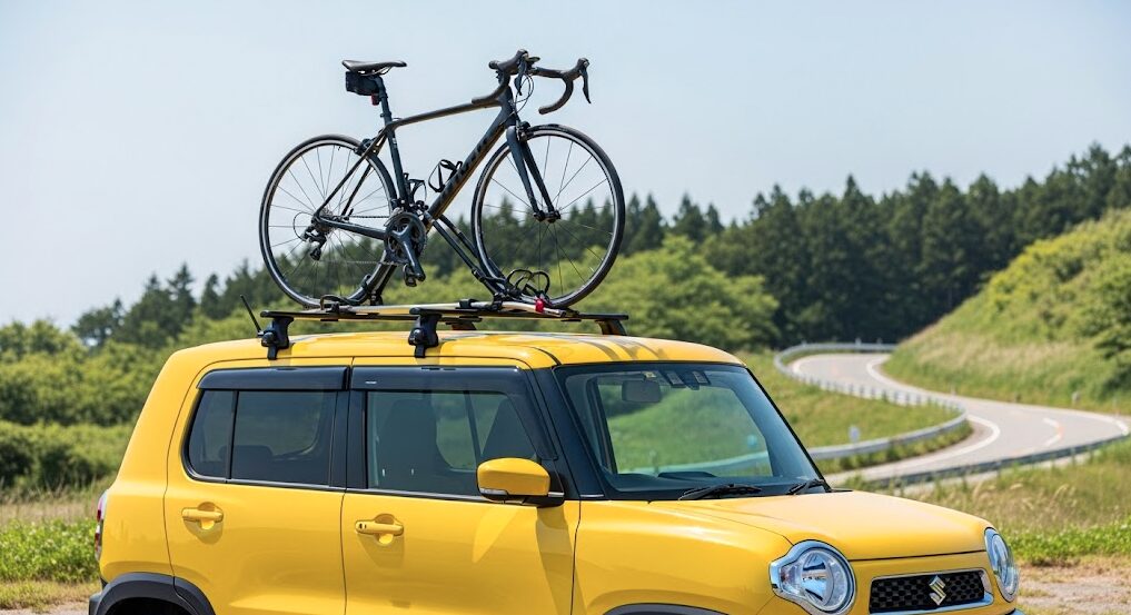 ハスラー 自転車を積むためのキャリア