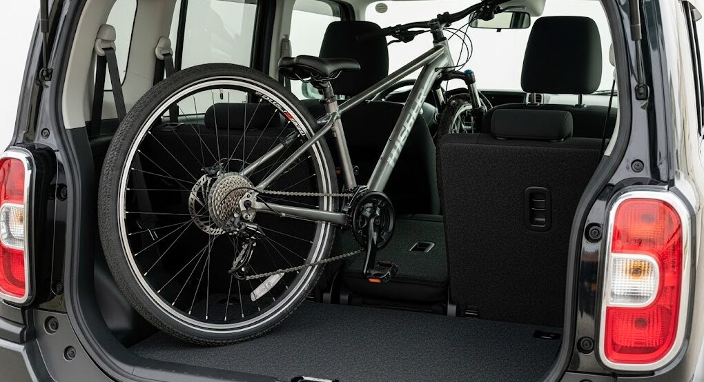 ハスラー 27インチの自転車は積載可能か