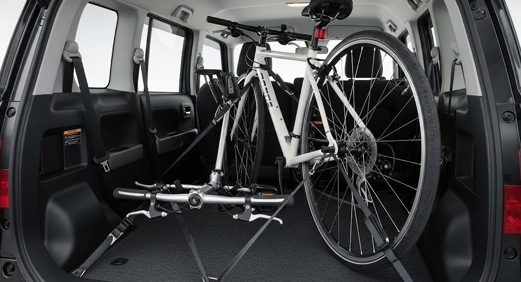 ハスラー 自転車を2台積載するテクニック