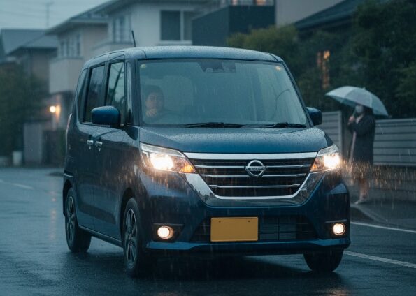 ルークス 日産車のオートライトが消えない理由も同じです