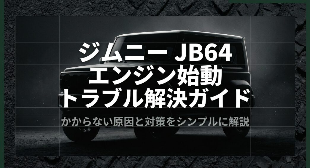 ジムニーJB64 エンジン始動トラブル解決ガイド 表紙