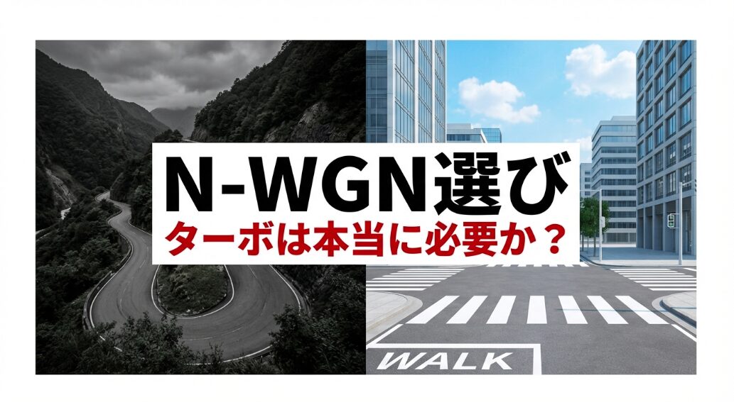 N-WGN選び。ターボは本当に必要か？という疑問を提示するスライド表紙