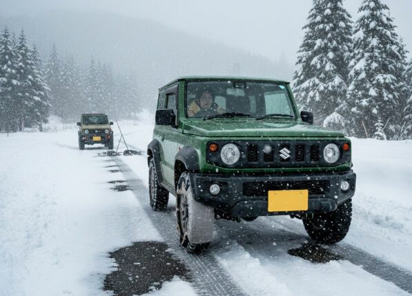 ジムニーにチェーンいらない?どっちを選ぶべきか解説