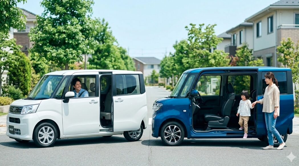 ダイハツムーヴとタントの違いは？価格や燃費を徹底比較！